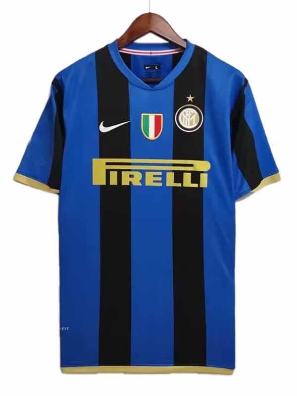 Inter milan home retro jersey soccer shirt 2008-2009